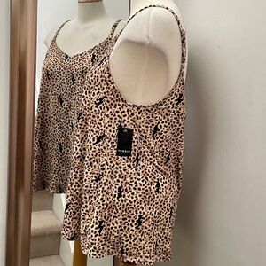 New Torrid super soft Animal print camisole size 1X